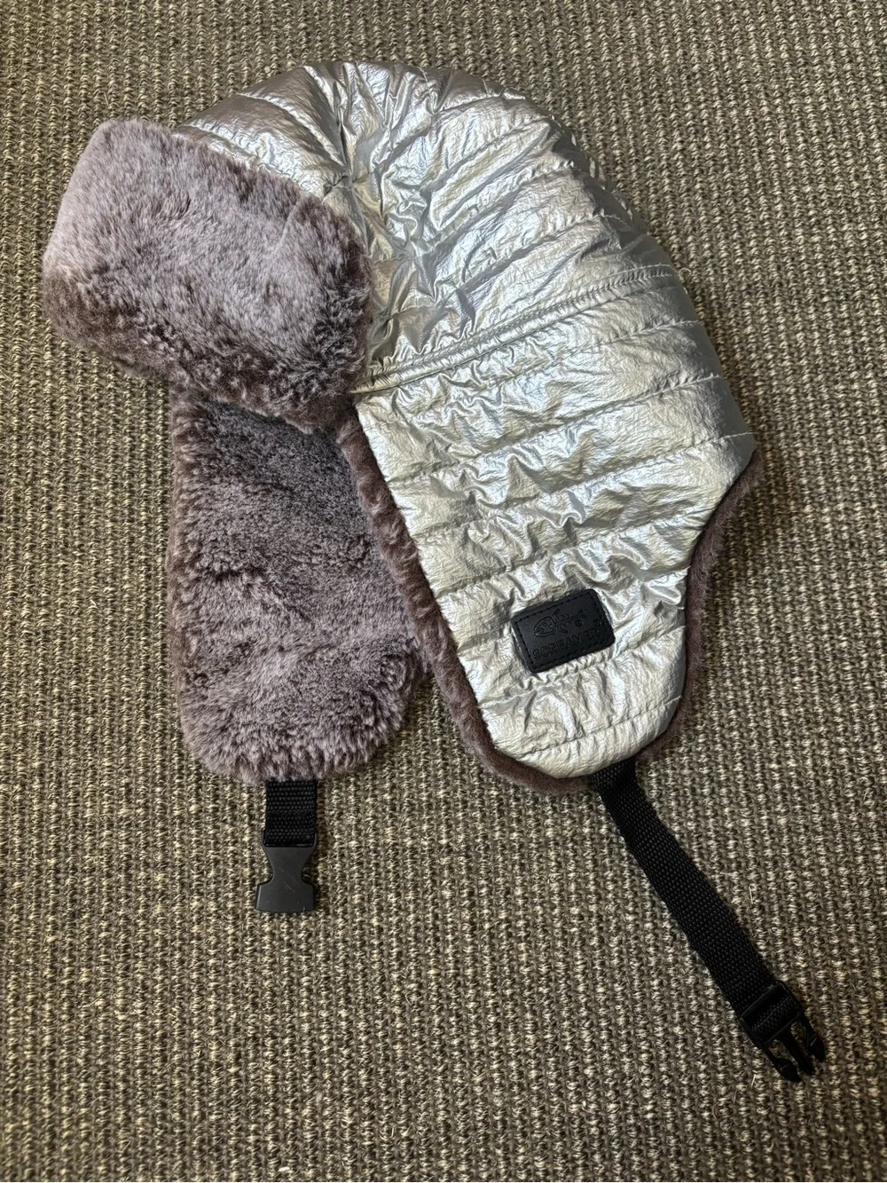 Screamer Space Camp Hat with Faux Fur Lining